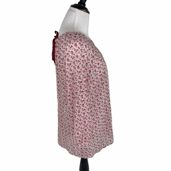 Matilda Jane Women's M Medium Chelsea Top # 18623T NWT Floral Print Semi Sheer - Picture 4 of 8